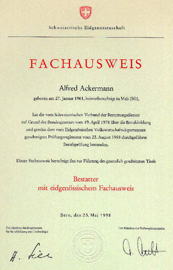 Fachausweis